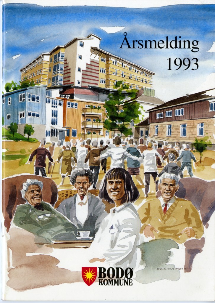 Illustrasjon av eldreomsorg